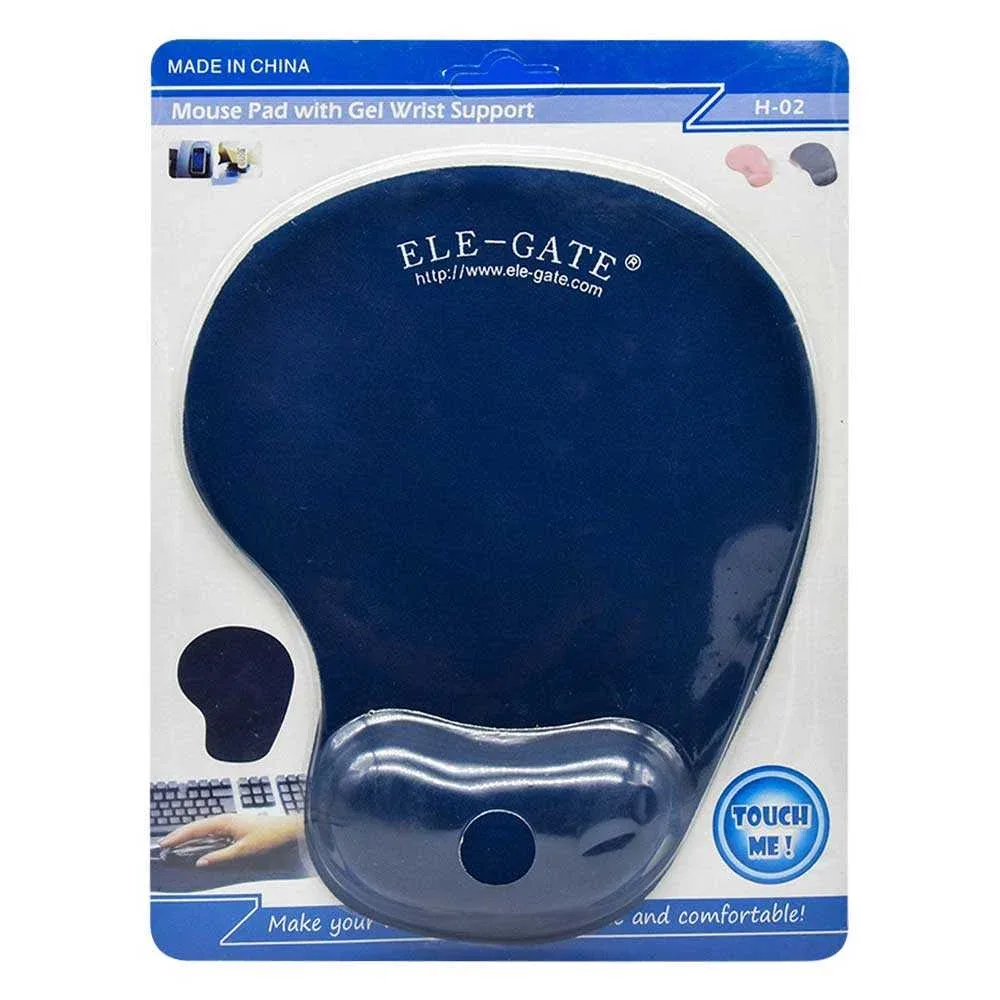 Mousepad / tapete para ratón antideslizante ele gate, ergonómico con almohadilla / sm.02