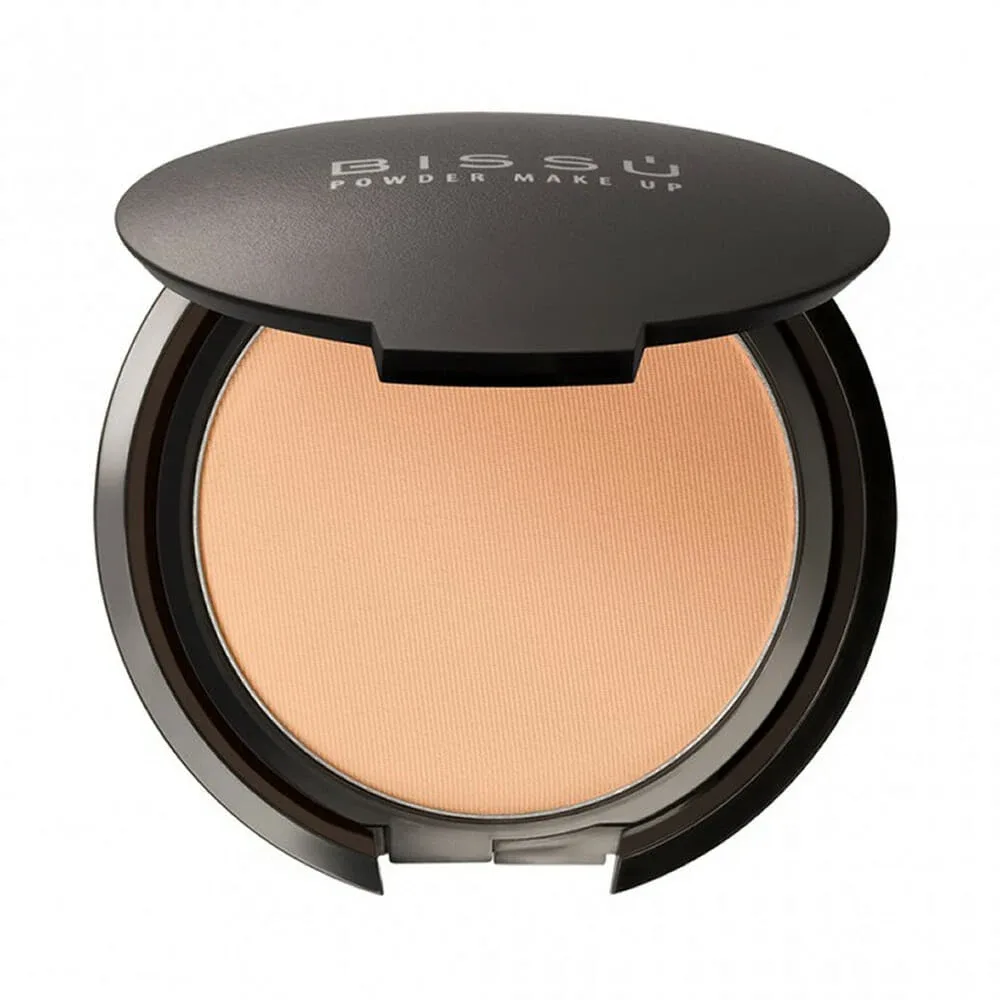 Maquillaje compacto bissú 8g en tono 06-natural beige para rostro
