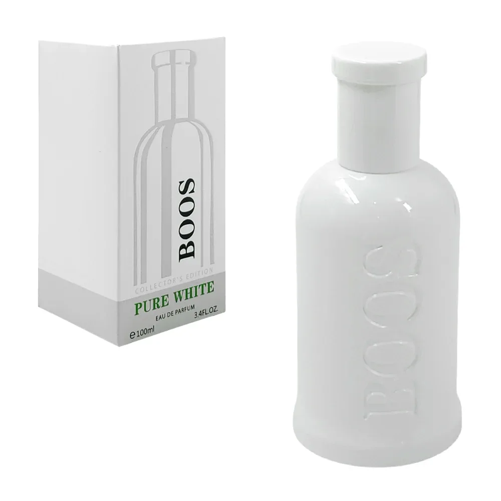 Perfume boos pure white, en spray con fragancia para hombre, 100ml / j8025-5