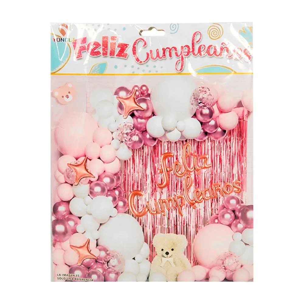Kit decorativo para fiesta de feliz cumpleaños con 65pcs / yongli / ygli-93367