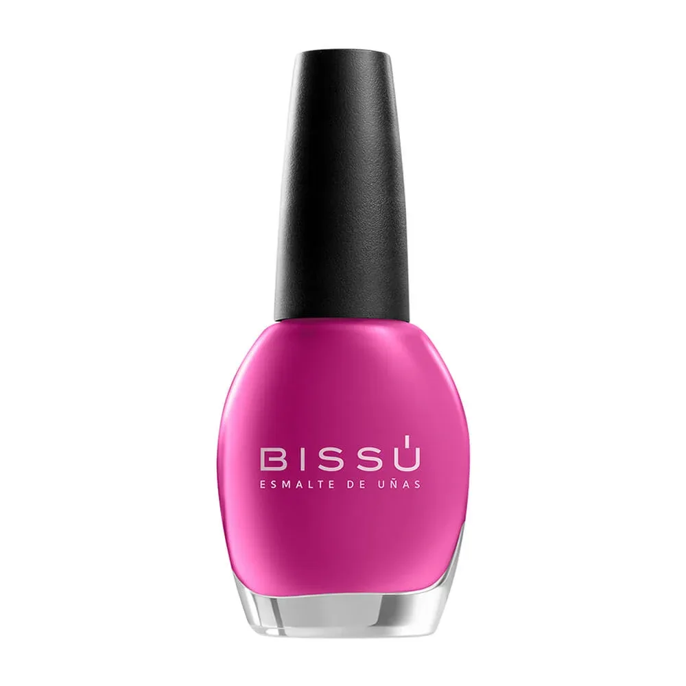 1pza Esmalte bissú para uñas, tono 010 bugambilia 15ml / b006194
