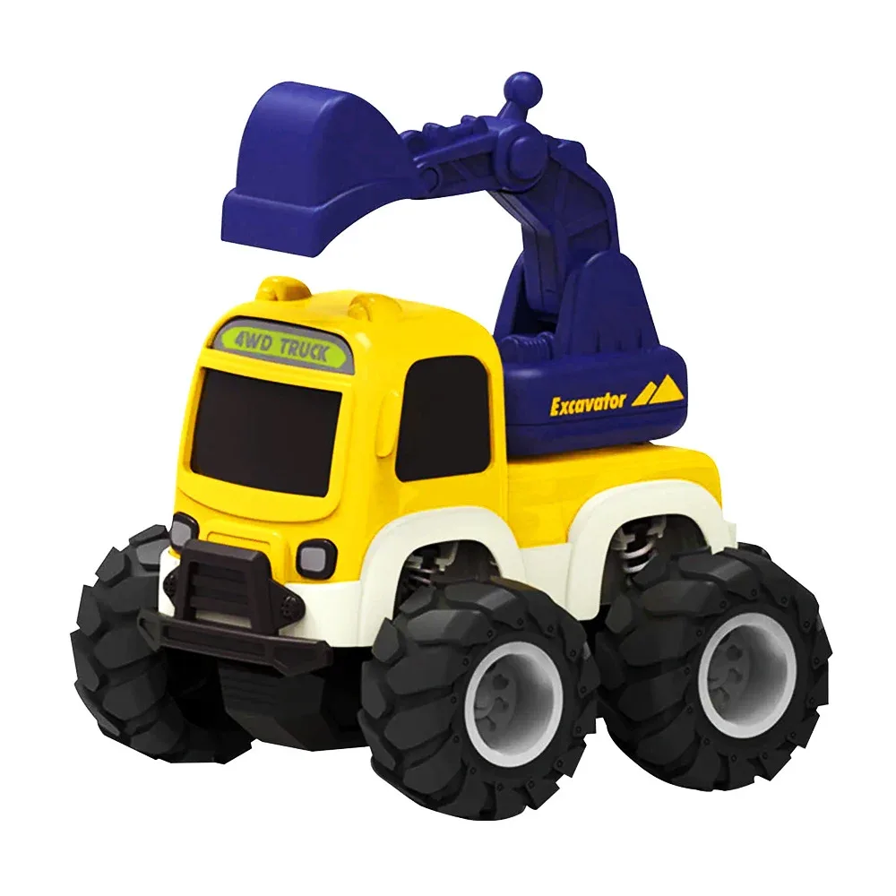 Carro / excavadora de juguete 4x4 monster 4wd truck con movimiento, variedad de colores / 977-1h