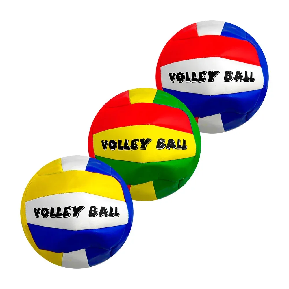 1pza Balón tricolor cosido #5 para voleibol, variedad de colores / volley ball