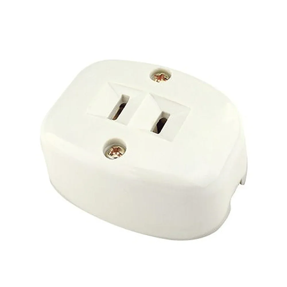 1pza Contacto ovalado sencillo sanelec de plástico / 2462