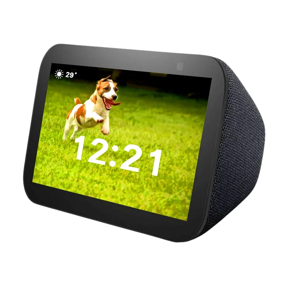 Bocina pantalla inteligente amazon alexa echo show 5 3th generación, color negro
