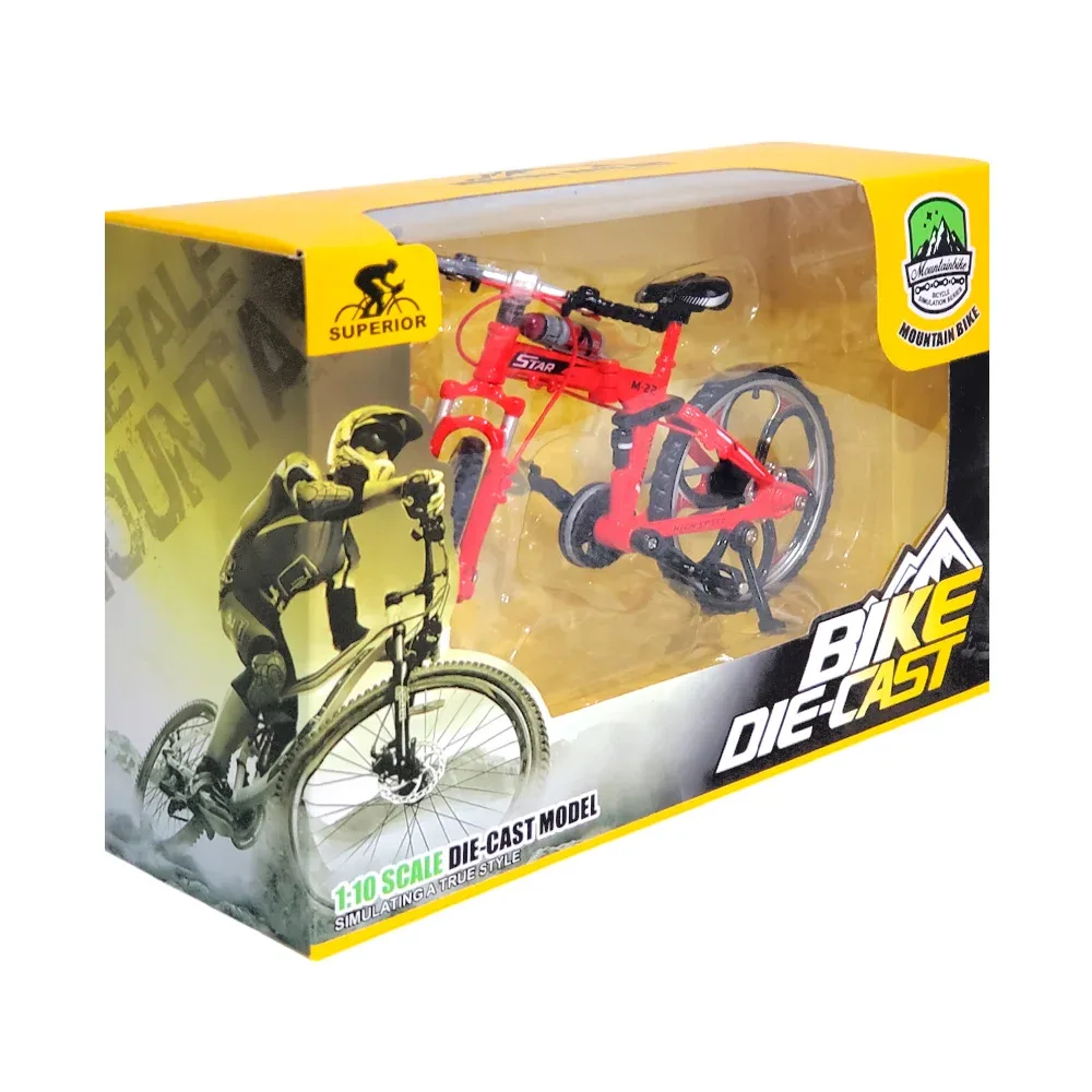 Mini bicicleta de juguete coleccionable bike die-cast / 0818-3a