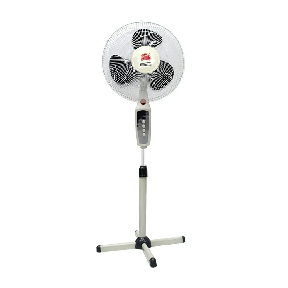 Par de ventiladores redondos changli crown de 16 pulgadas con pedestal ajustable, 3 velocidades y 3 aspas / fs-1608