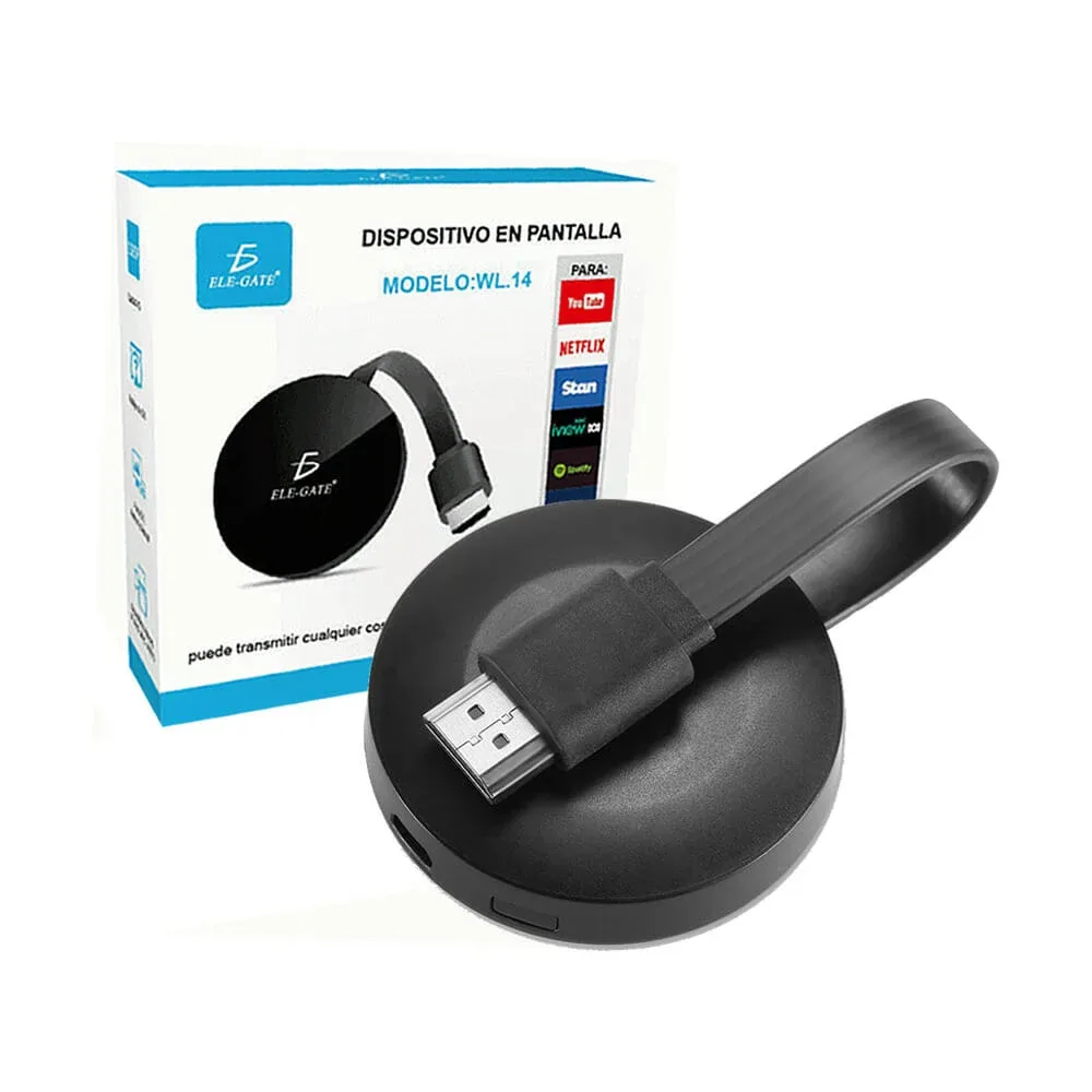 Adaptador para teléfono / reflector, con salida hdmi para televisión / wl.14 / mirascreen g2 / chromecast / anycast wifi