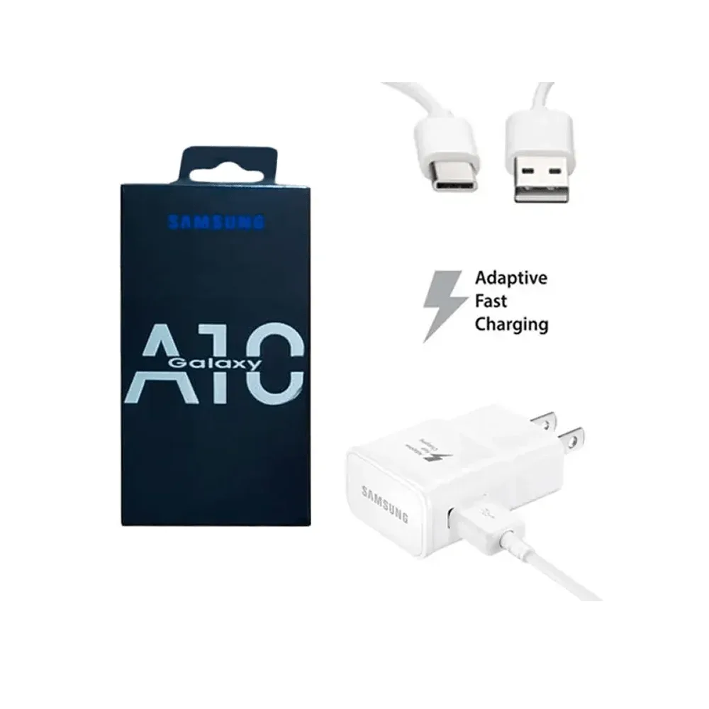 Combo cargador con entrada v8 o tipo c qc3.0 / a10