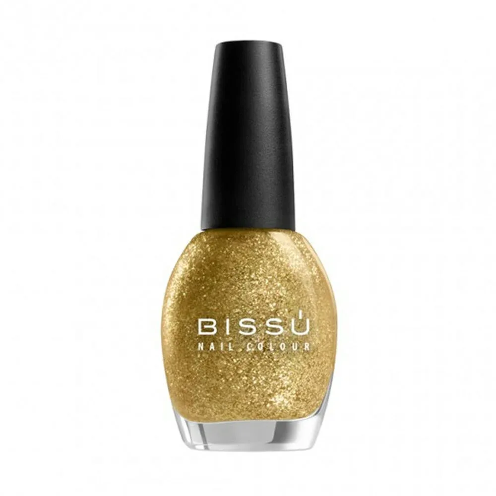 1pza Esmalte bissú para uñas, tono 302 mina de oro 15ml / b008223