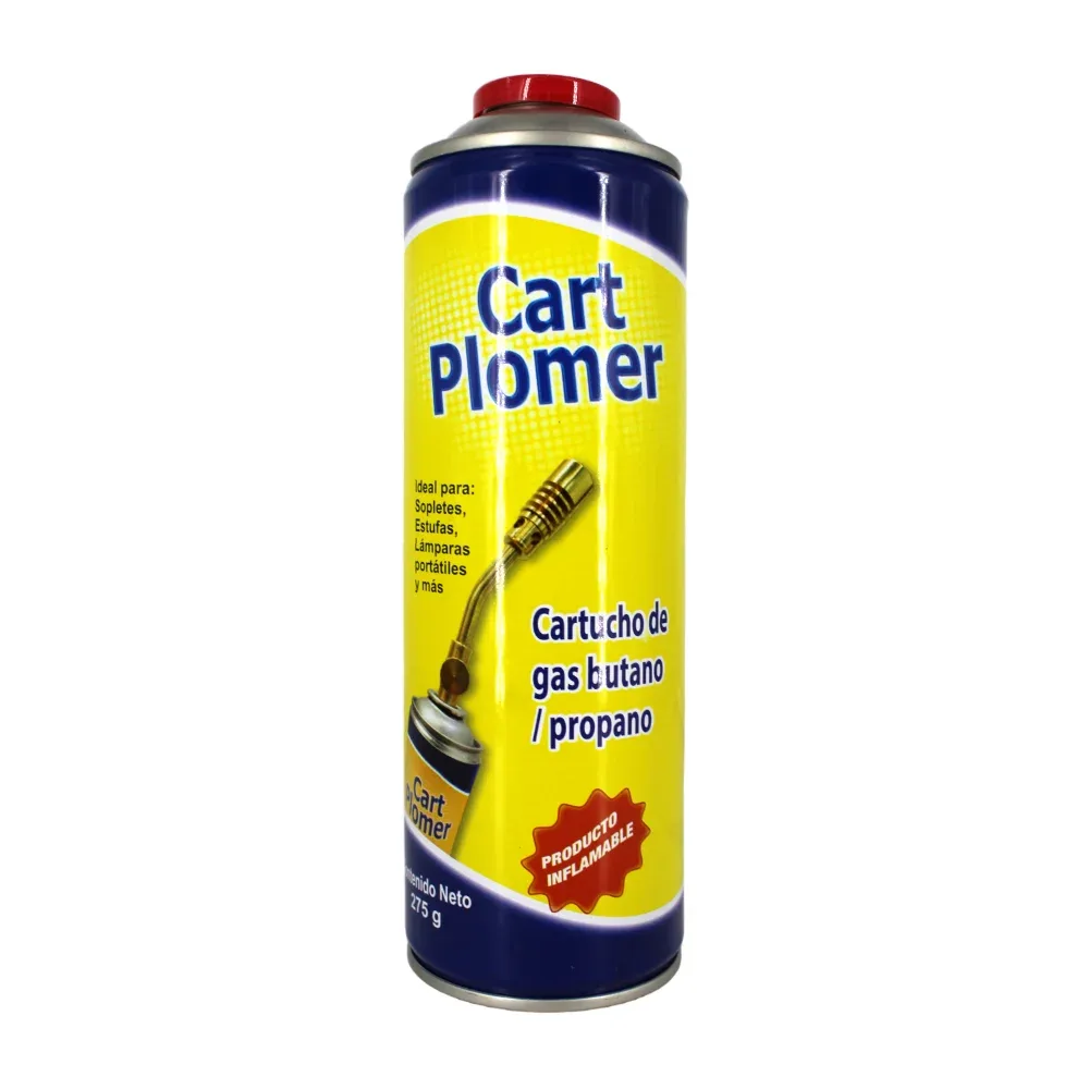 Cart plomer / cartucho de gas butano / propano, 275g / ipl-070326-2sa