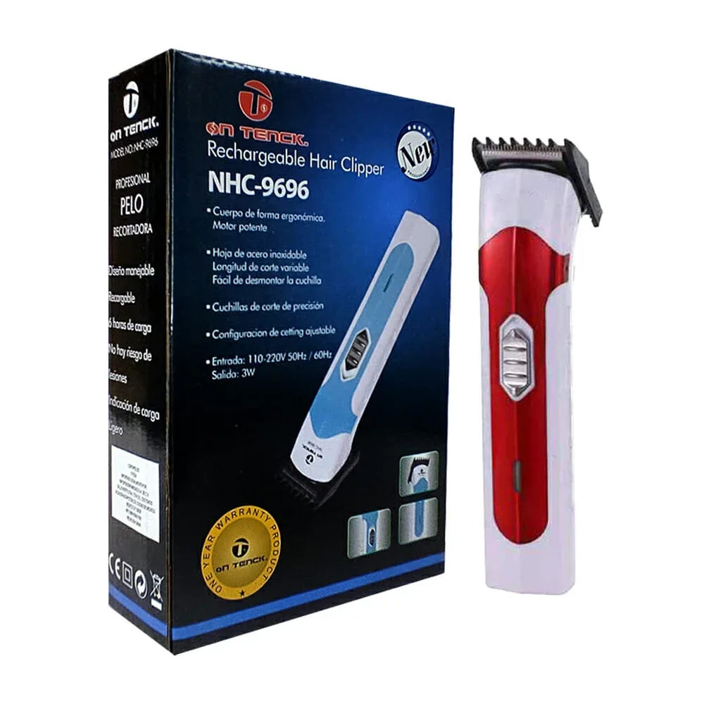 Máquina cortadora recargable para cabello nhc-9696