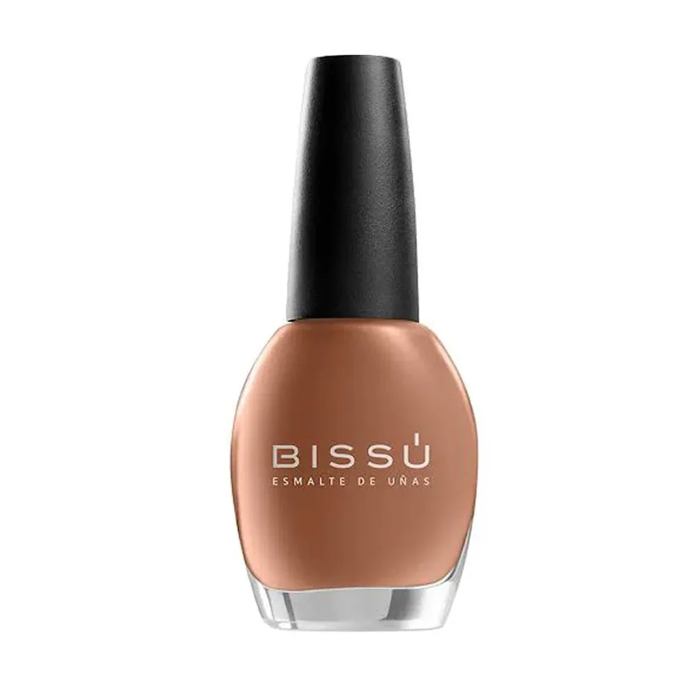 1pza Esmalte bissú para uñas, tono 027 brulee 15ml / b008854