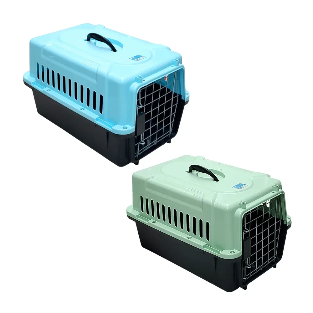 Caja transportadora de plástico, 48x32x30cm, colores surtidos / 731796