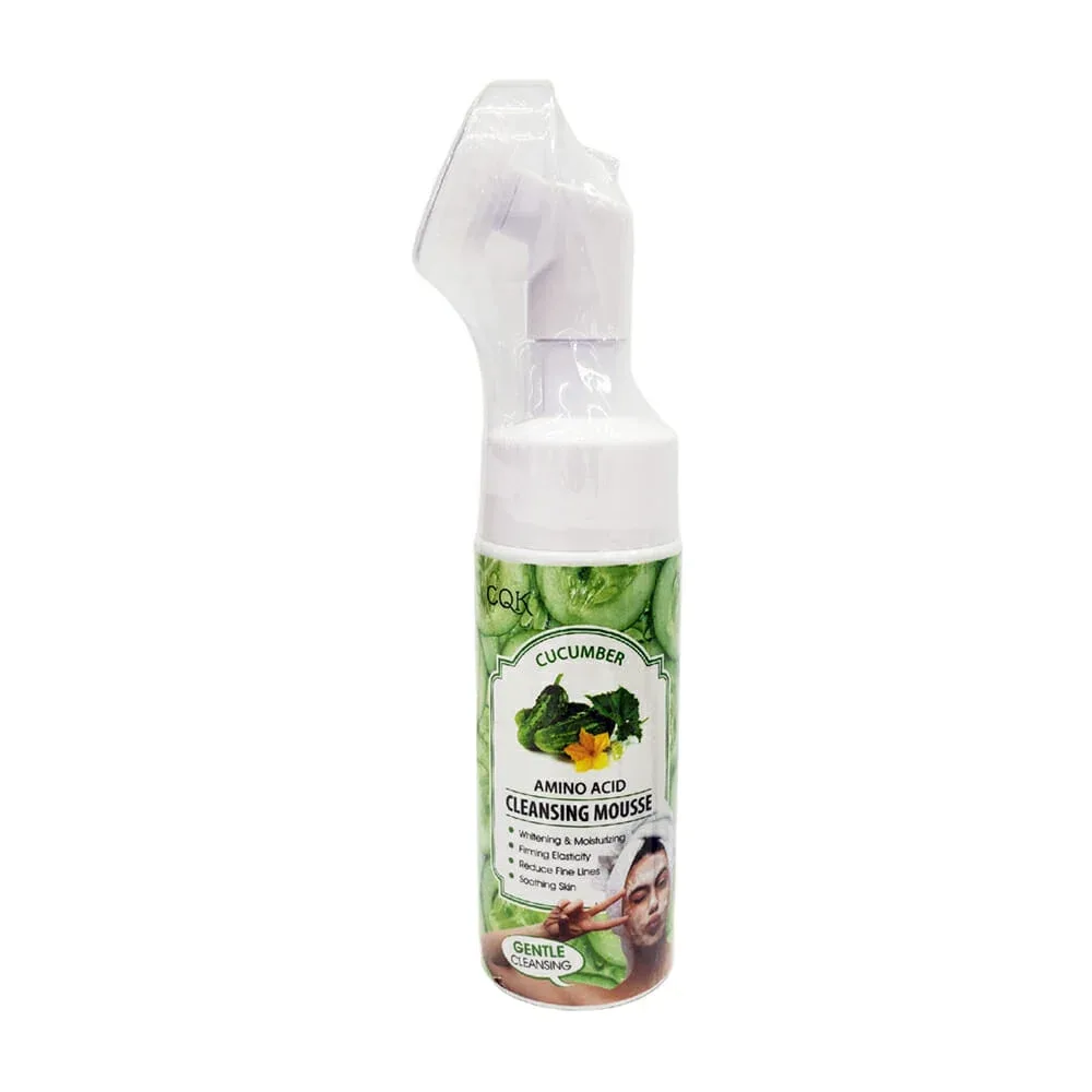 Mousse espuma facial limpiadora cqk con extracto de pepino 150ml / cqk-0922
