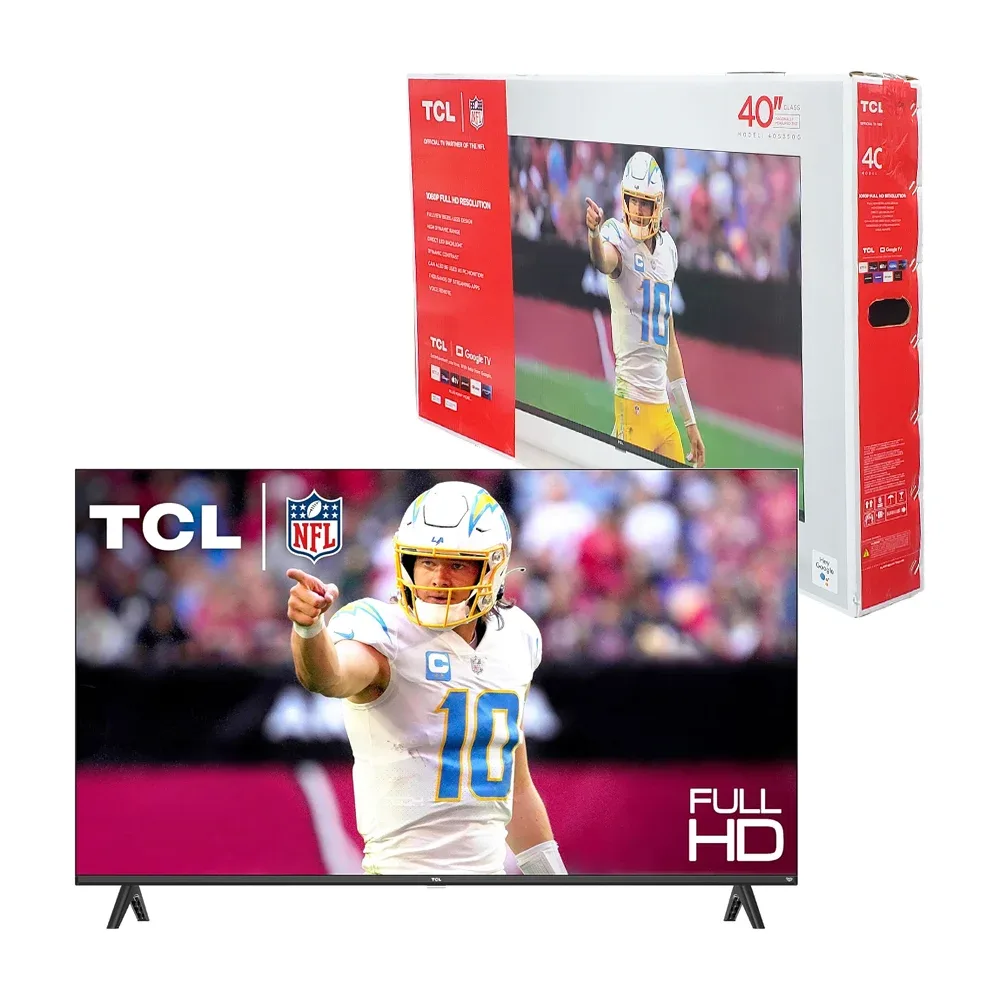 Pantalla smart tv 40 pulgadas full hd 1080p TCL con google tv / 40sg350g