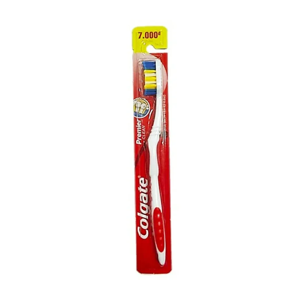 1pza Cepillo de dientes Colgate premier clean, variedad de colores / 00031