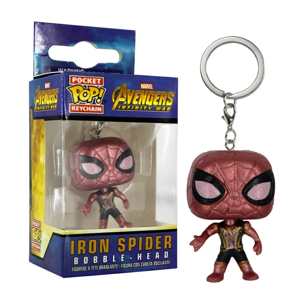 Llavero pop con diseño de iron spider avangers infinity war / 273022