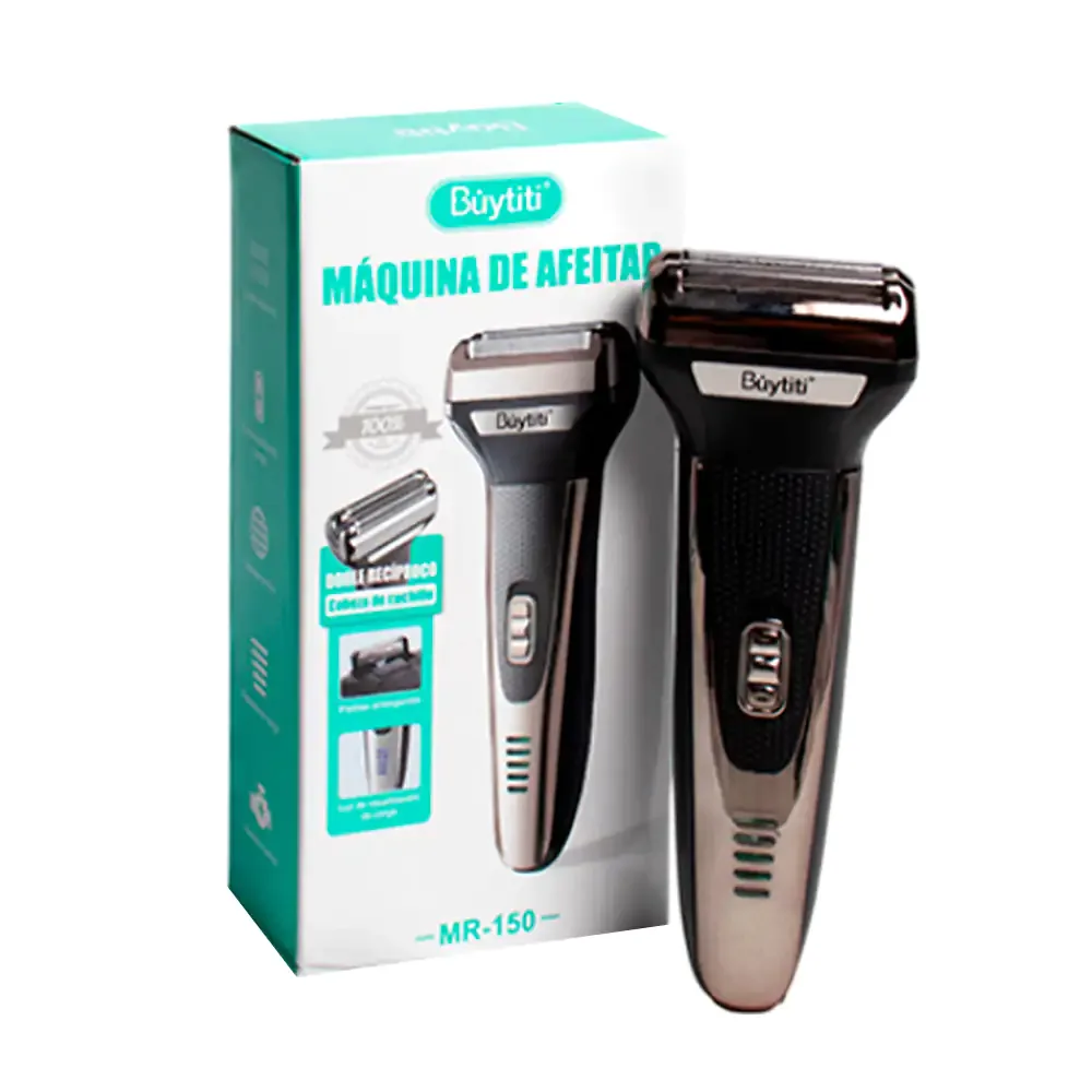 Máquina rasuradora / afeitadora buytiti recargable, para barba y patillas