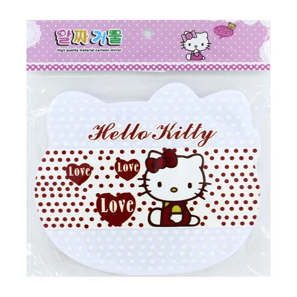 Espejo con peine de personajes de hello kitty, variedad de modelos / b536