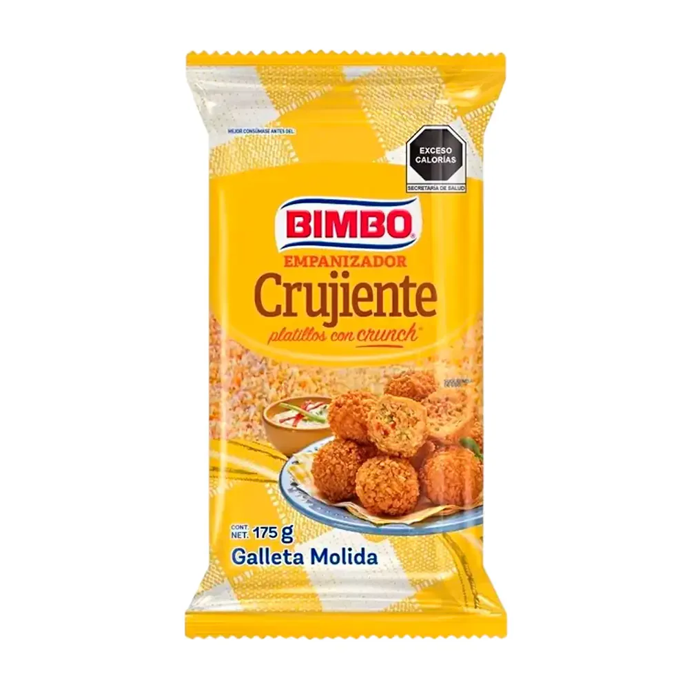 1pza empanizador crujiente bimbo, galleta molida, 175g / 149100