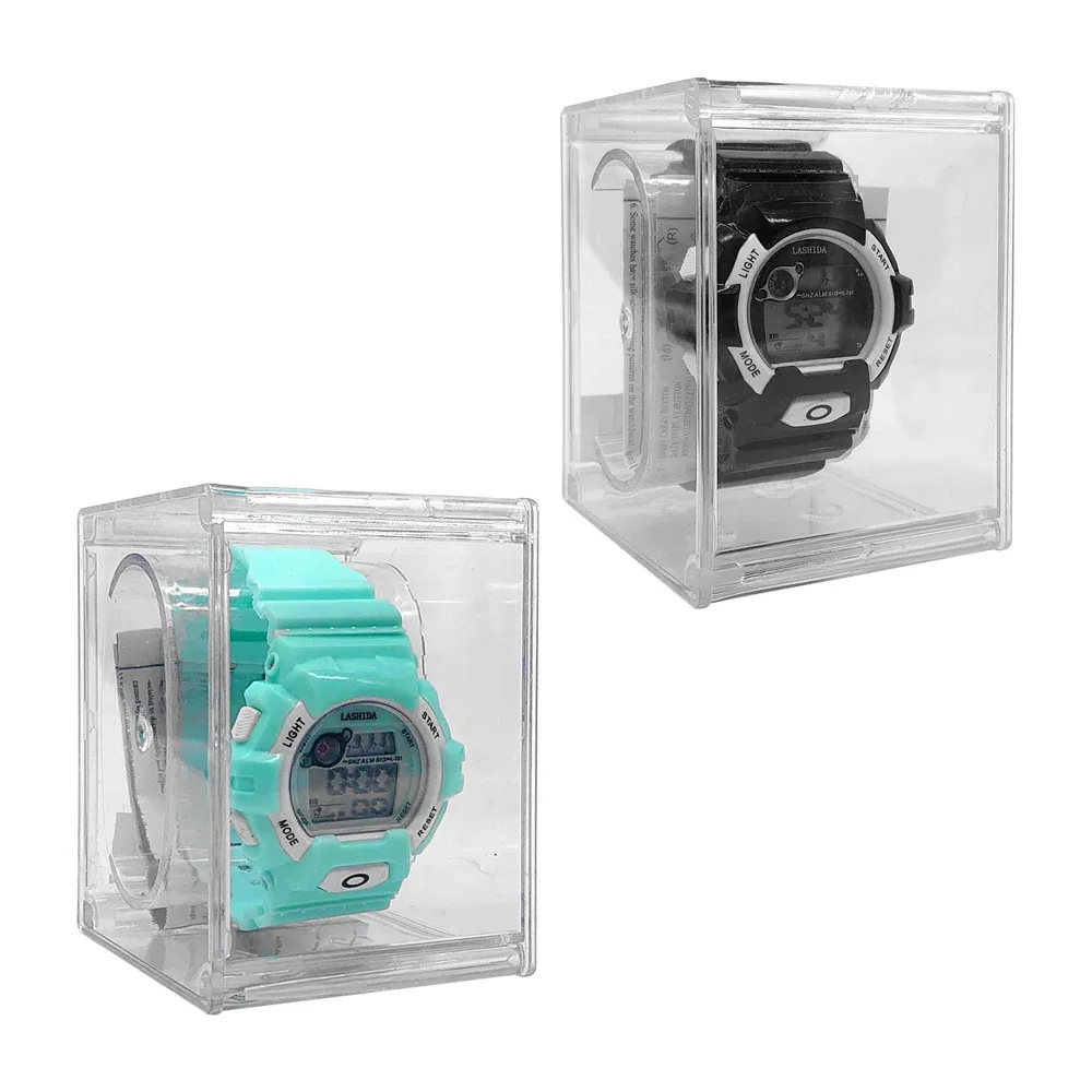 Reloj de mano deportivo circular para hombre, variedad de colores / lashida / l-791 / zy-l791