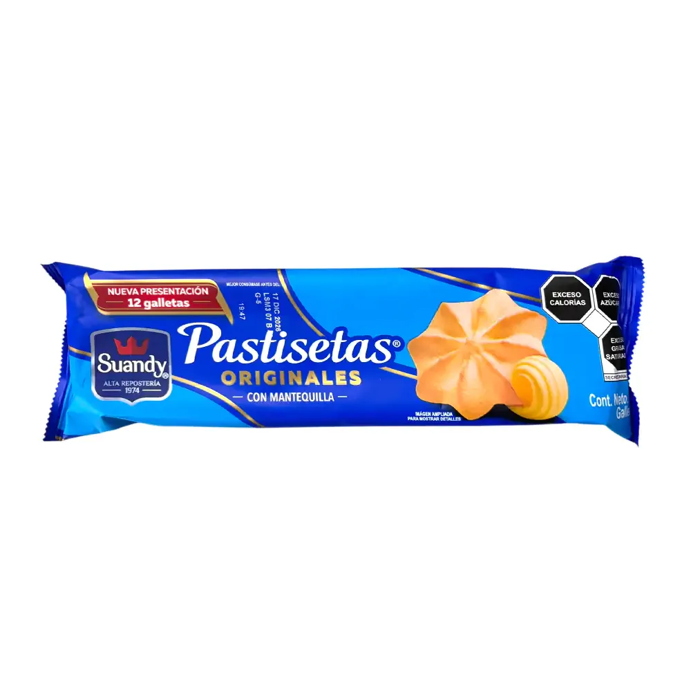 Pastisetas originales con mantequilla 90g / 031278