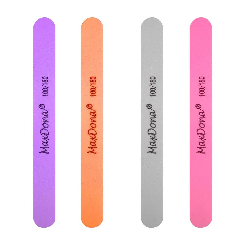 1 pza Lima alargada para uñas en forma cilíndrica y medida de 17.5 cm, variedad de colores / t167 / maxdona / 100/180