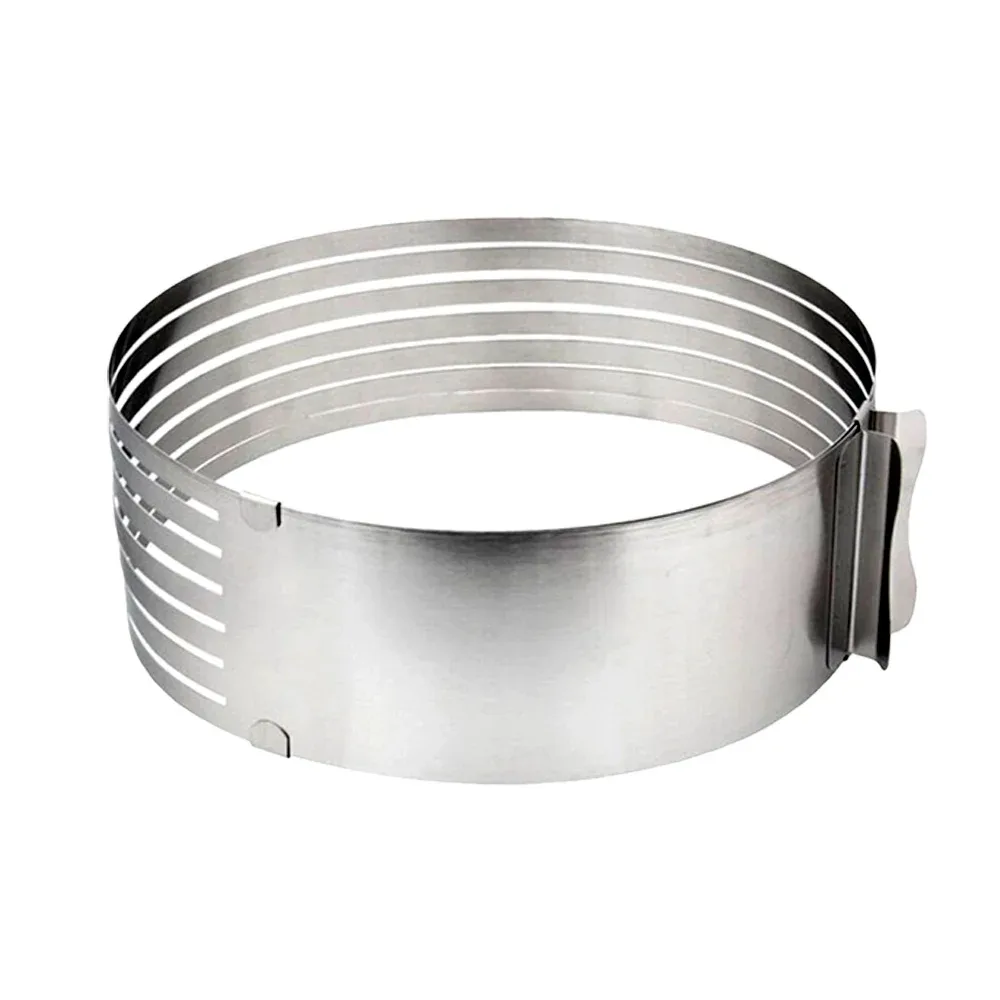 Paquete 7 anillos de repostería para cortar el pastel, 15-20cm / cake slicing tool / t209-40om