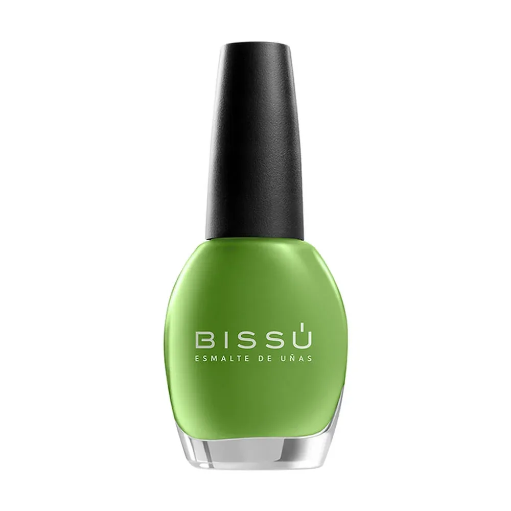 1pza Esmalte bissú para uñas, tono 225 verde seco 15ml / b006137