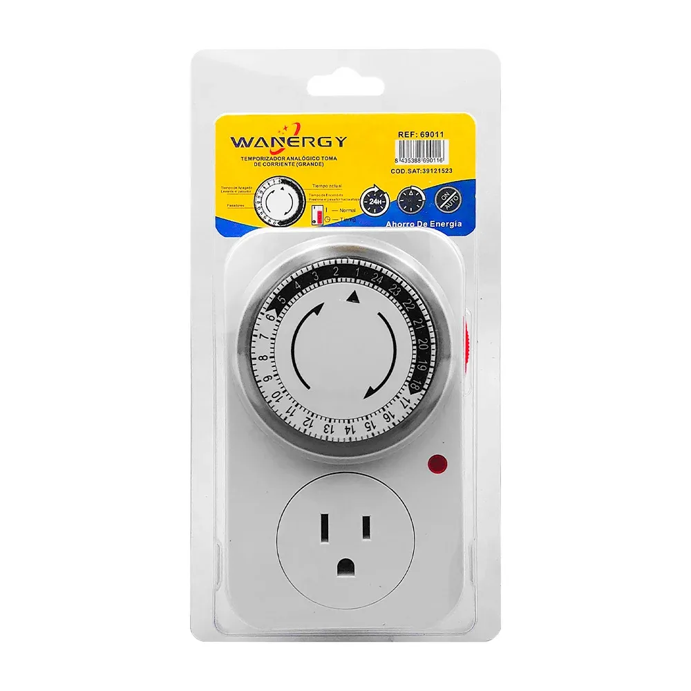 Temporizador para 24hrs con 1 tomacorriente de 1250w / 69011