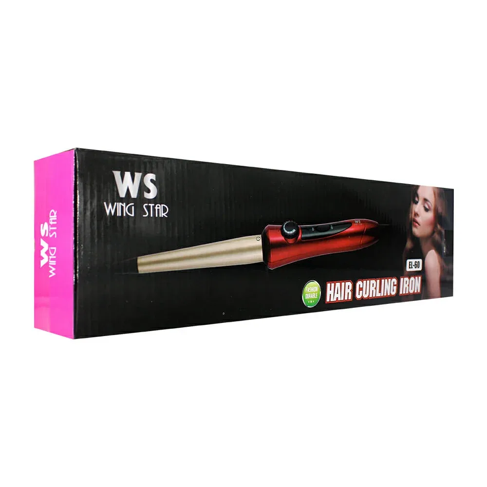 Ferro rizador sonar o wing star para el cabello / sn-2050