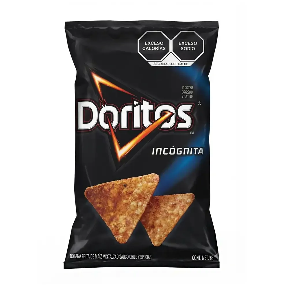 1pz Bolsa de doritos incógnita de 58g / 123878