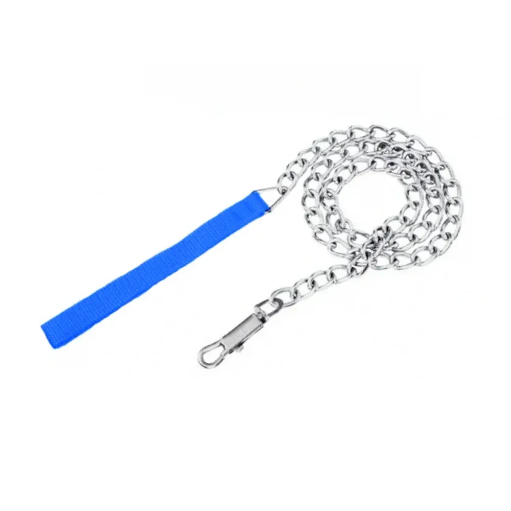 Correa de cadena cromada aksi para mascota, 2.5mmx1.20m / 113507