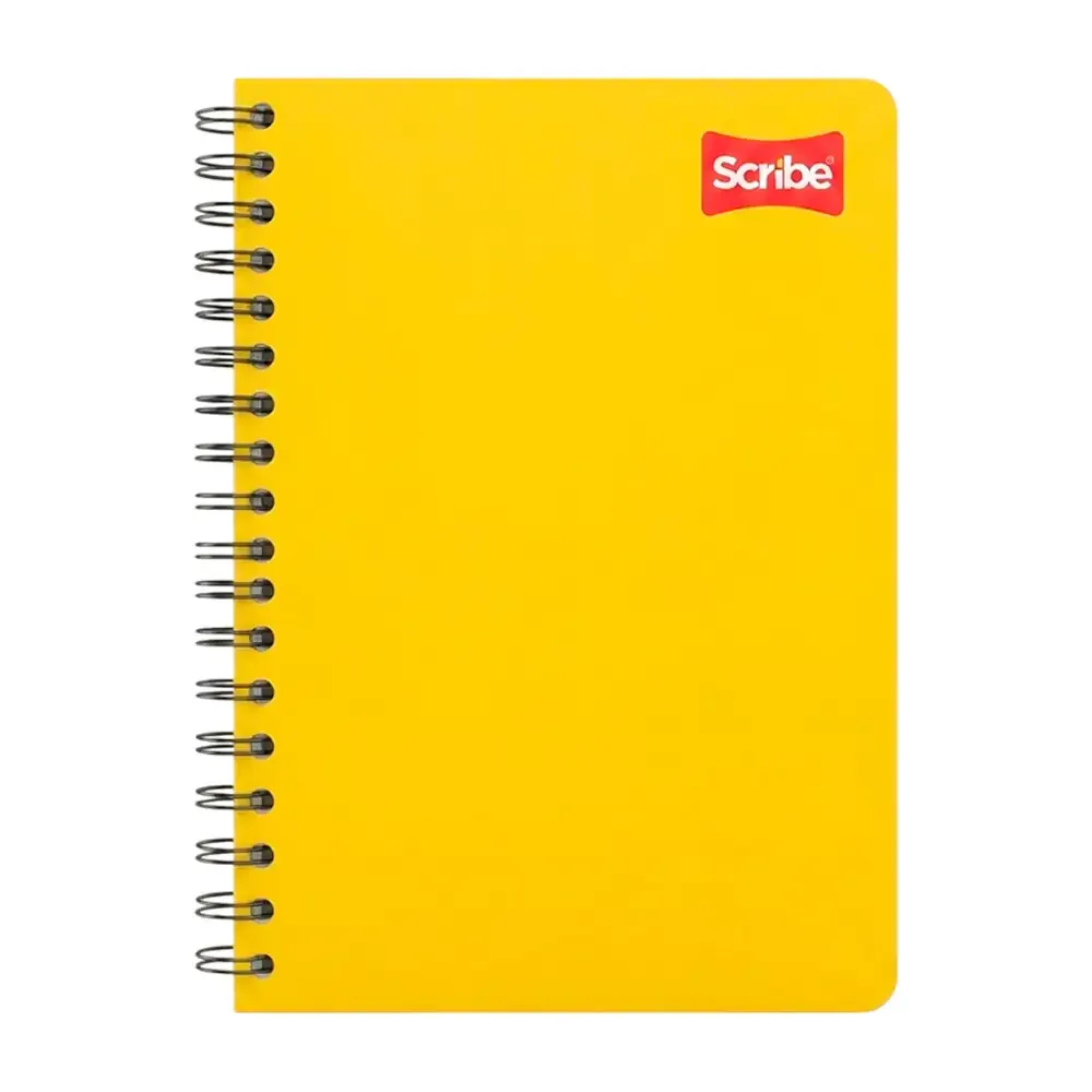 Cuaderno - libreta en forma francesa scribe de doble espiral con 100 hojas de raya