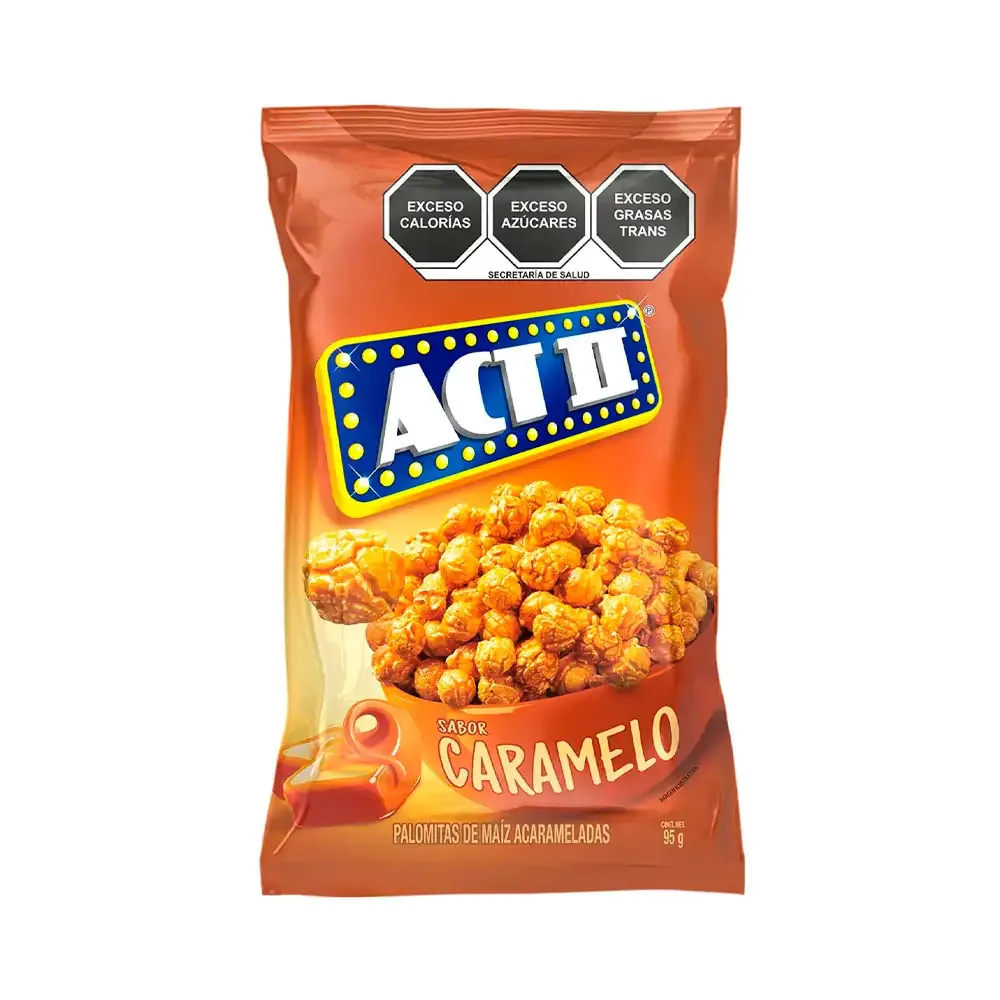 1pz bolsa de palomitas ACT ll sabor caramelo, 95g / 560299