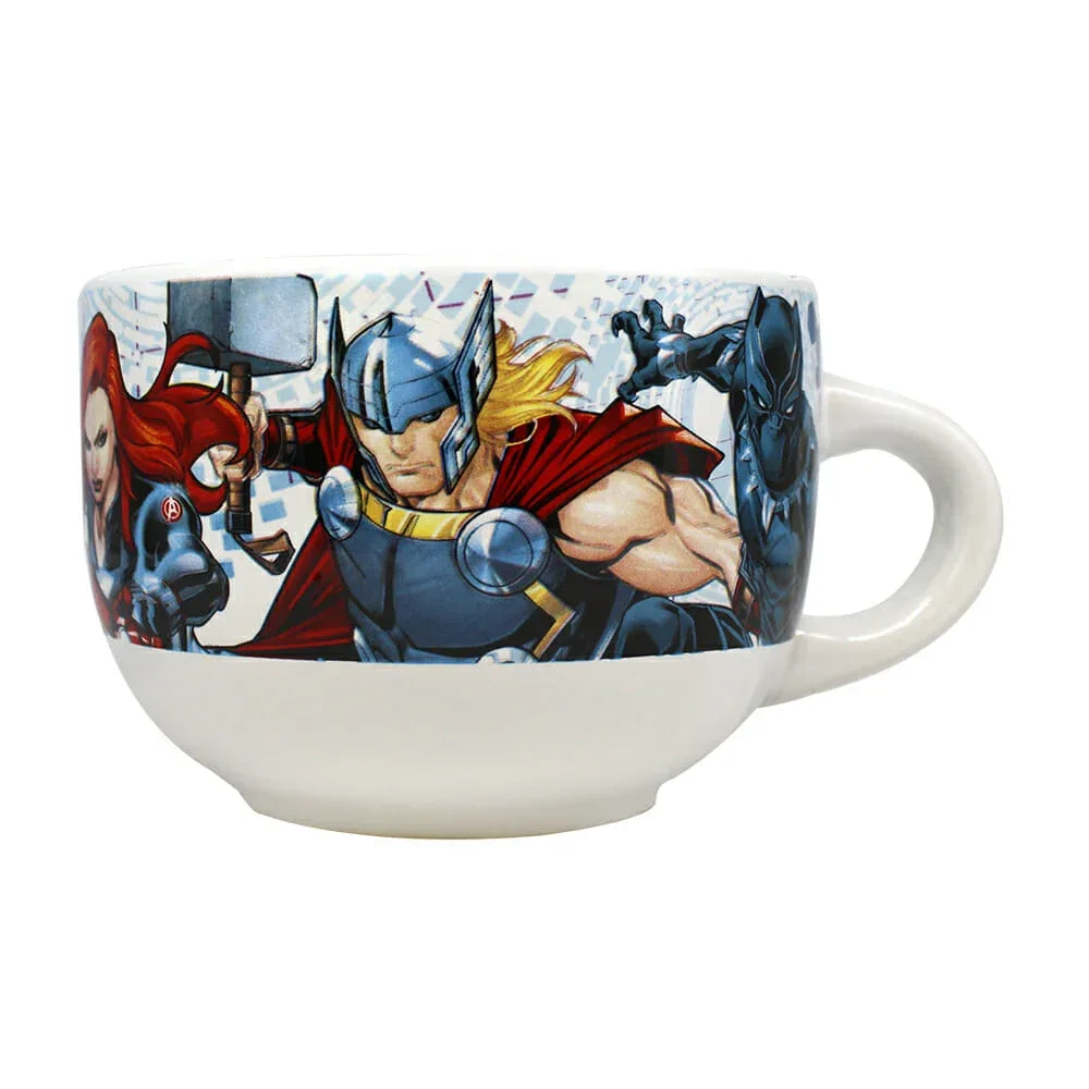 Taza de cerámica jumbo con diseño de avengers 820ml 1738-210