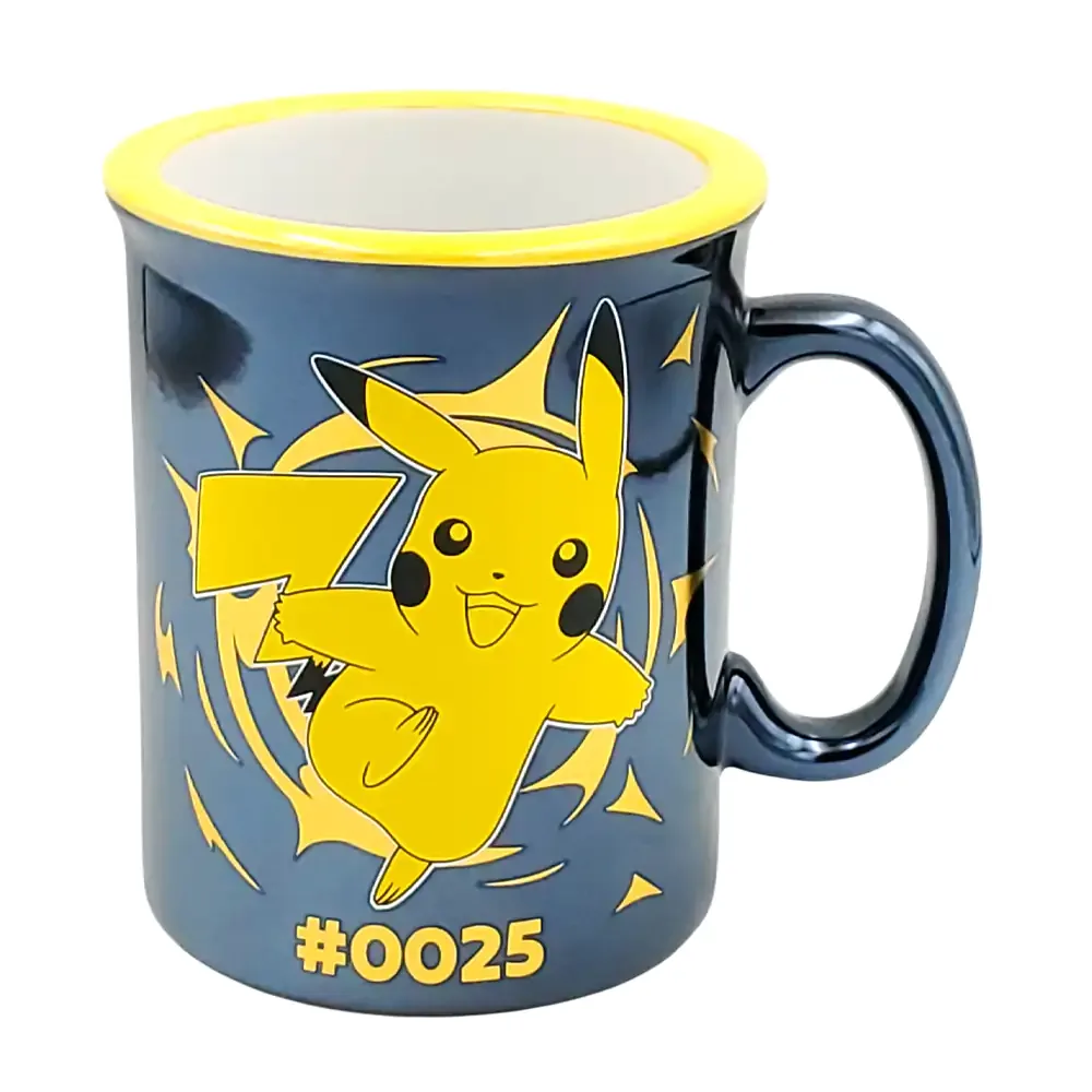 Taza jumbo de cerámica con capacidad de 790ml y diseño de pokémon