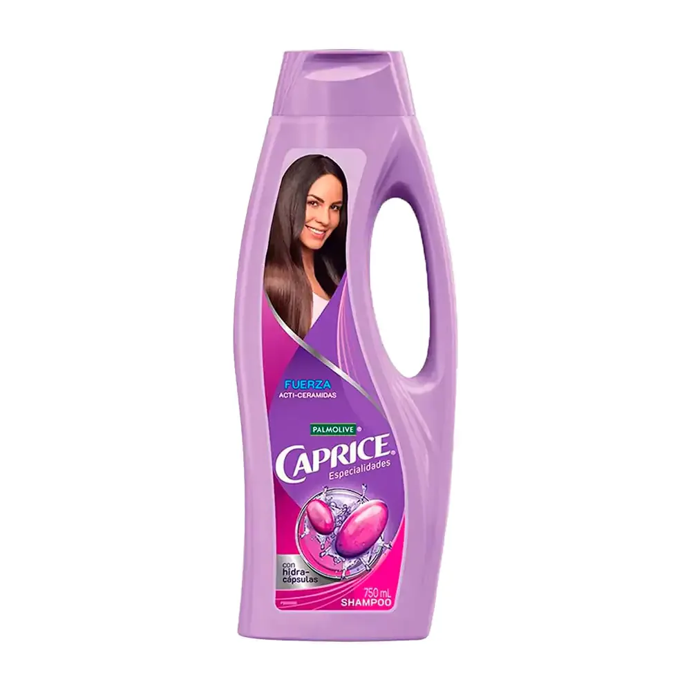 Shampoo caprice especialidades fuerza acti ceramidas, 750ml