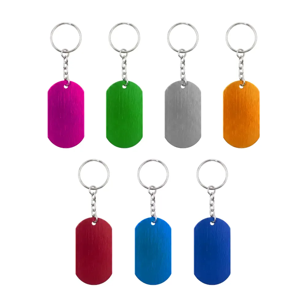 1pza placa metálica para mascotas en forma de óvalo 5x2cm, variedad de colores / jr2828