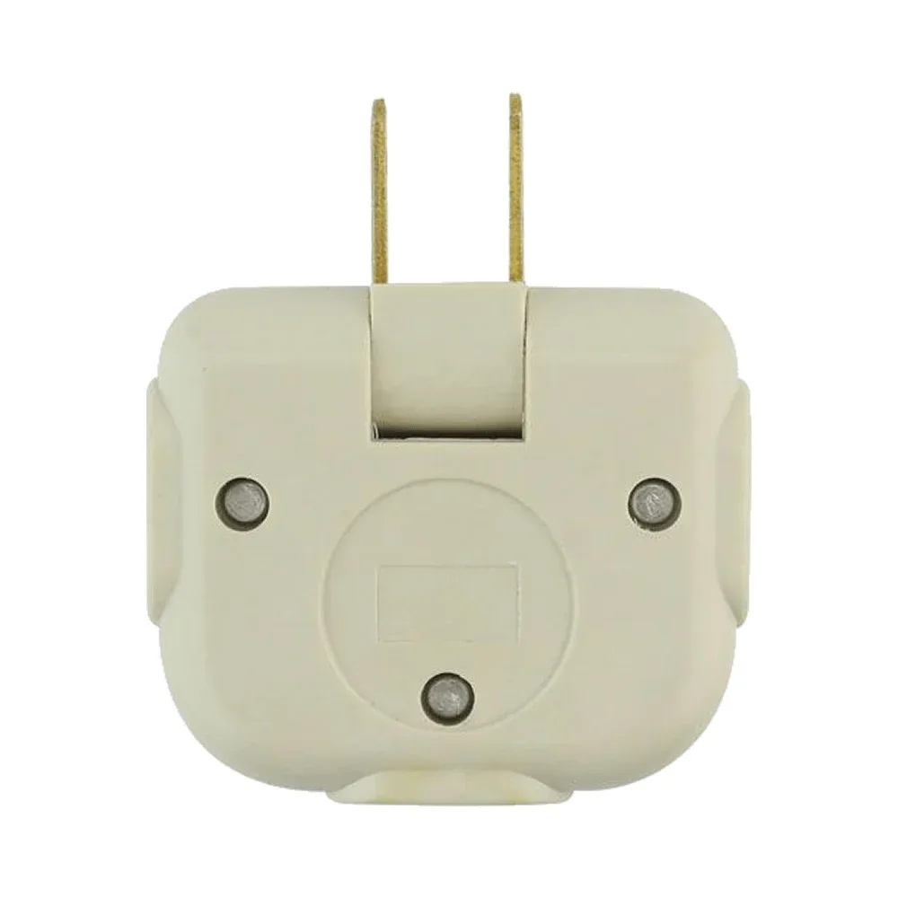 1pza Adaptador multicontacto triple sanelec tipo bisagre para corriente 1875 watts / 2498 / SE324986