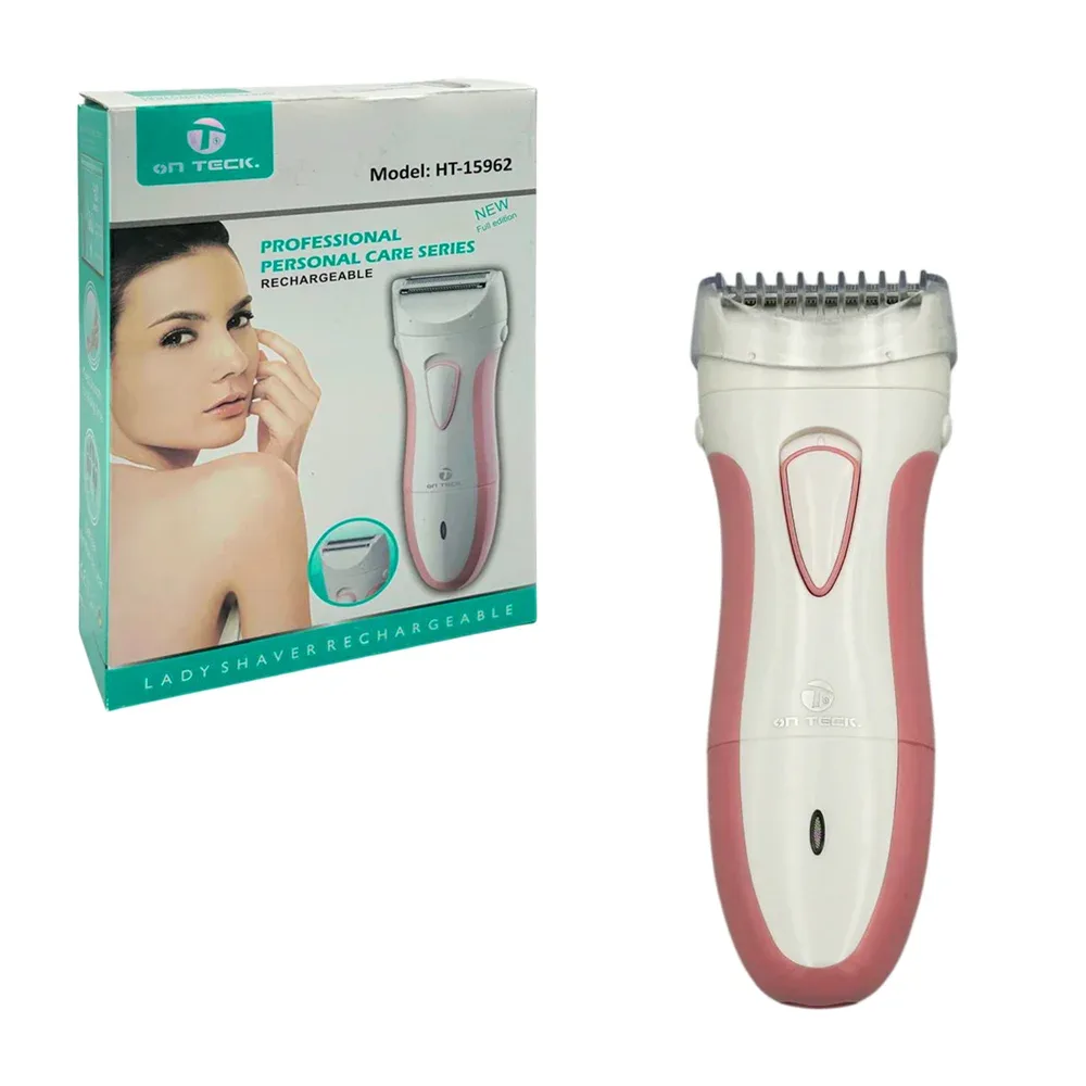 Rasuradora depiladora recargable para dama, con indicador de carga / on teck / ht-15962