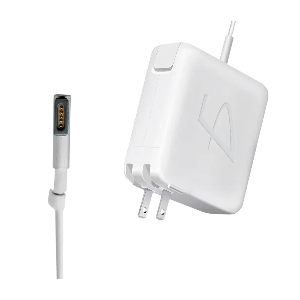 Cargador para laptop magsafe tipo L compatible con mac book de 60w, 16.5V