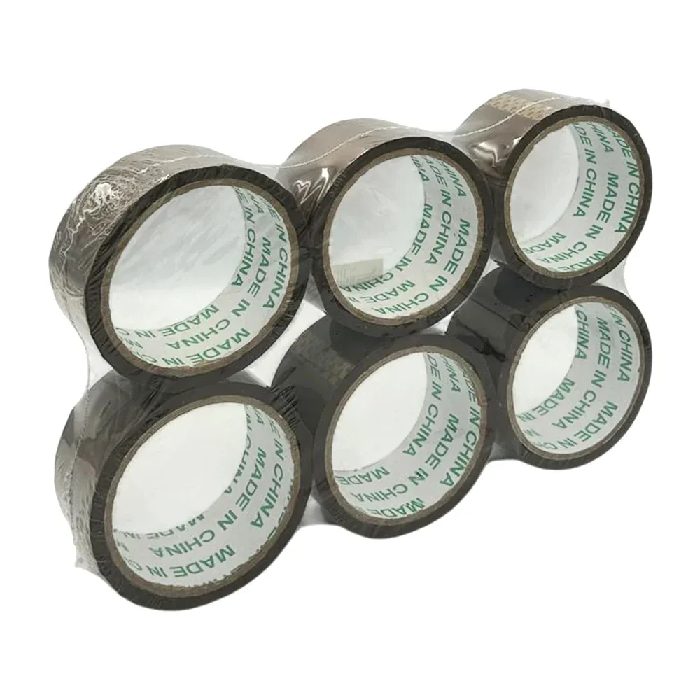 Paquete con 6 cintas canela de 40m y 4.5cm de ancho / b5214