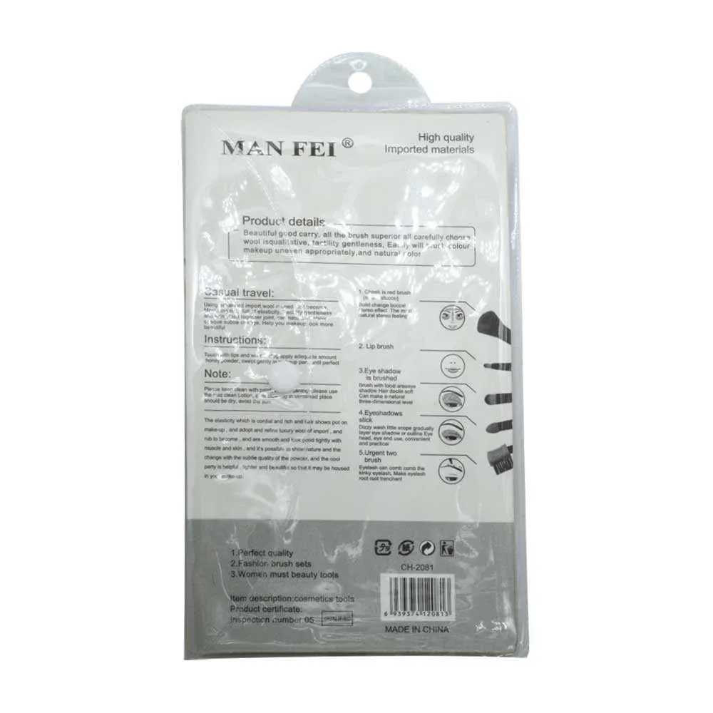 Paquete de brochas man fei ch-2081 / ch-2081