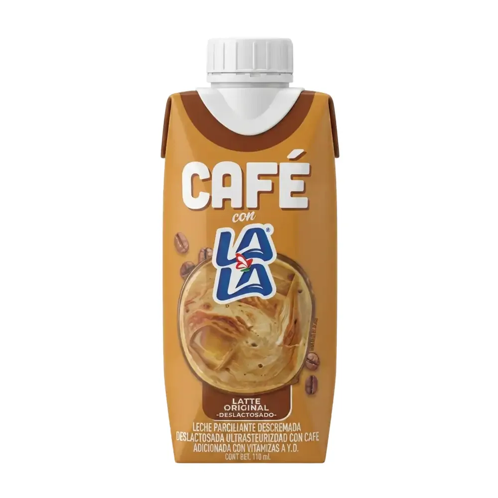 Café con lala latte original deslactosado, 330 ml / 555288