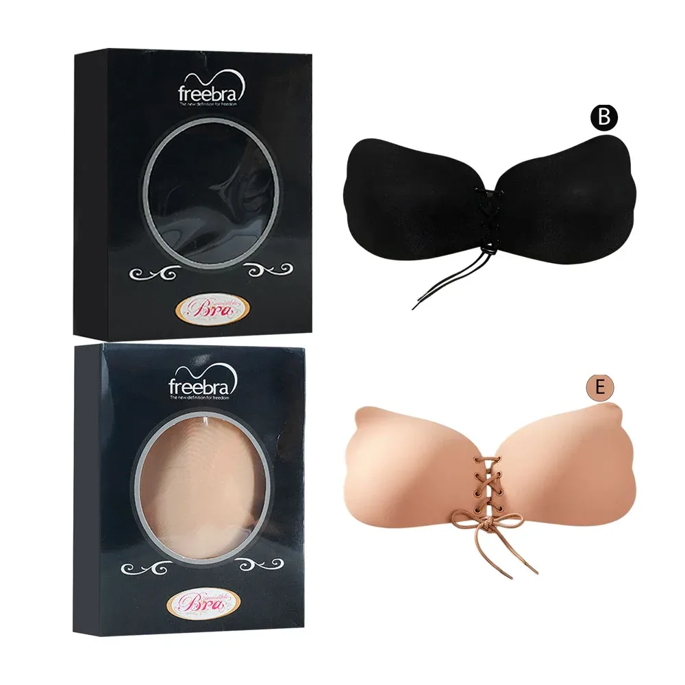 Brasier sujetador invisible, ajustable de silicon, variedad de modelos y colores