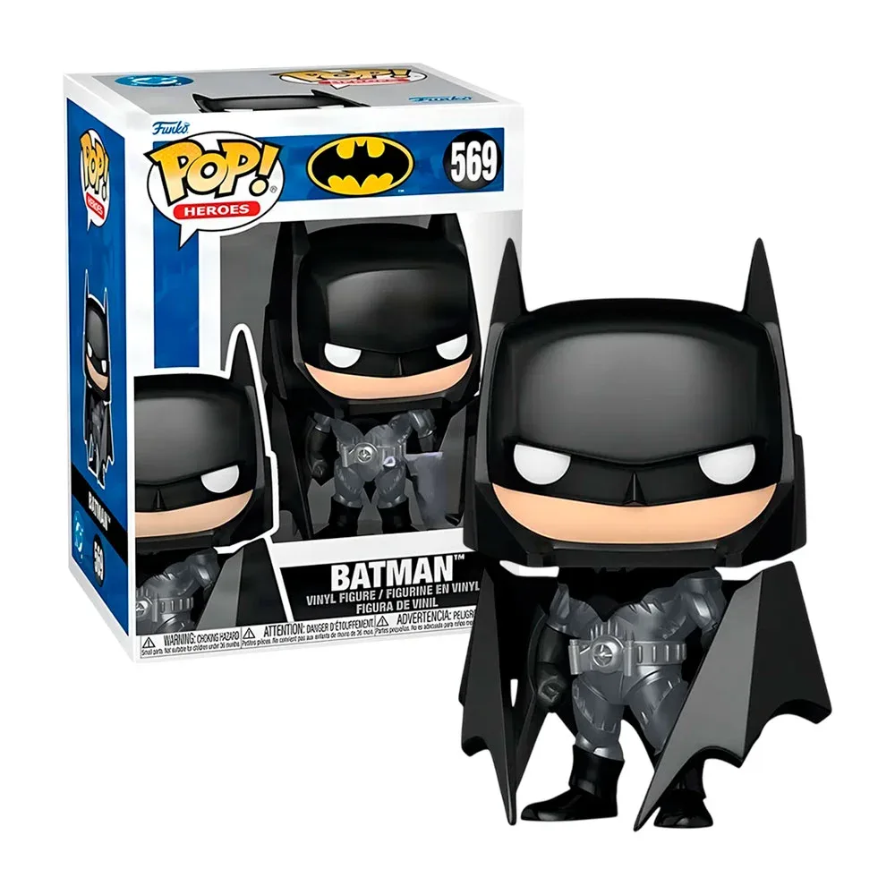 Figura coleccionable pop #569 con diseño de batman