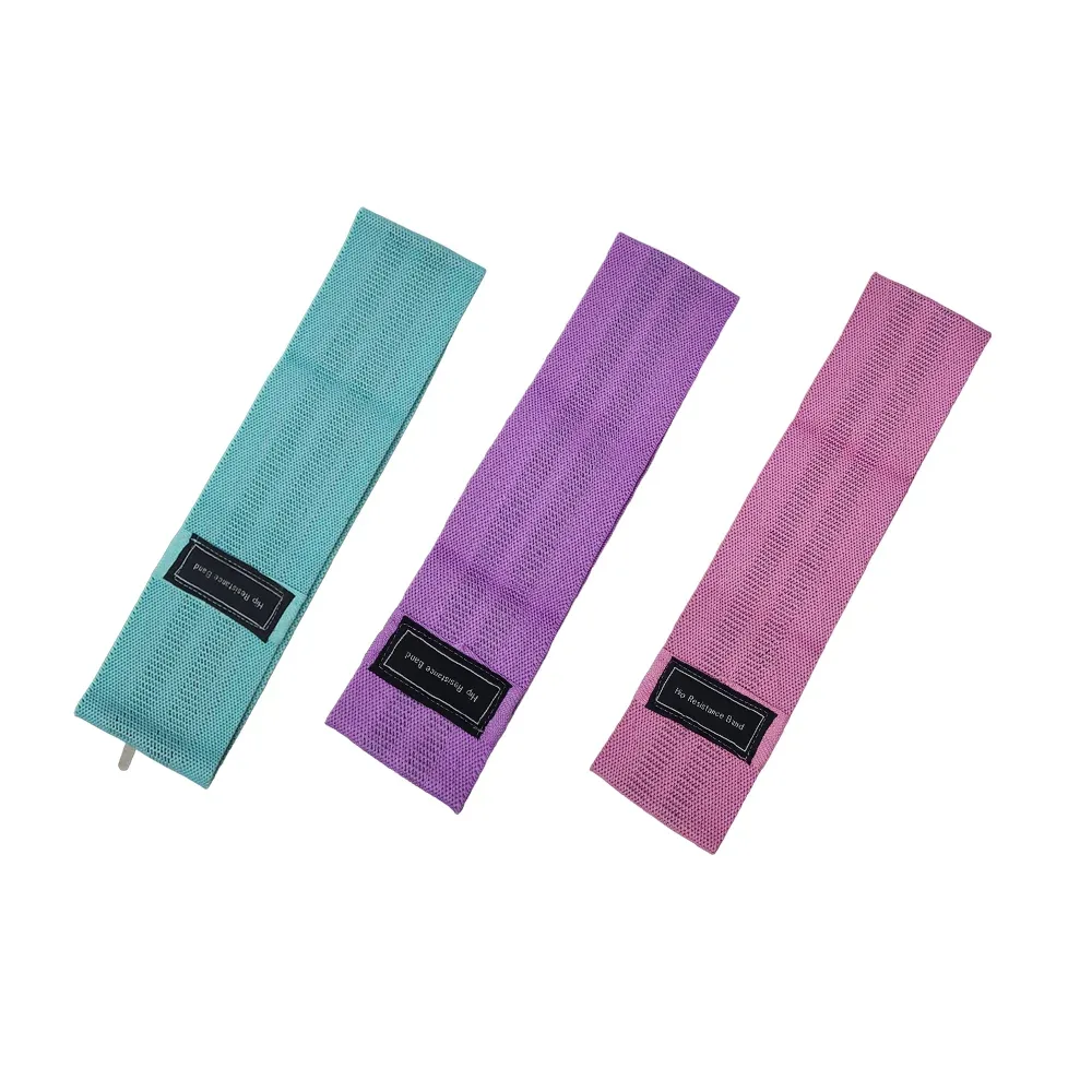 Paquete de 3 bandas / ligas elásticas con 3 niveles de resistencia y capa interior antideslizante, variedad de colores / 4001260003 / ks-212