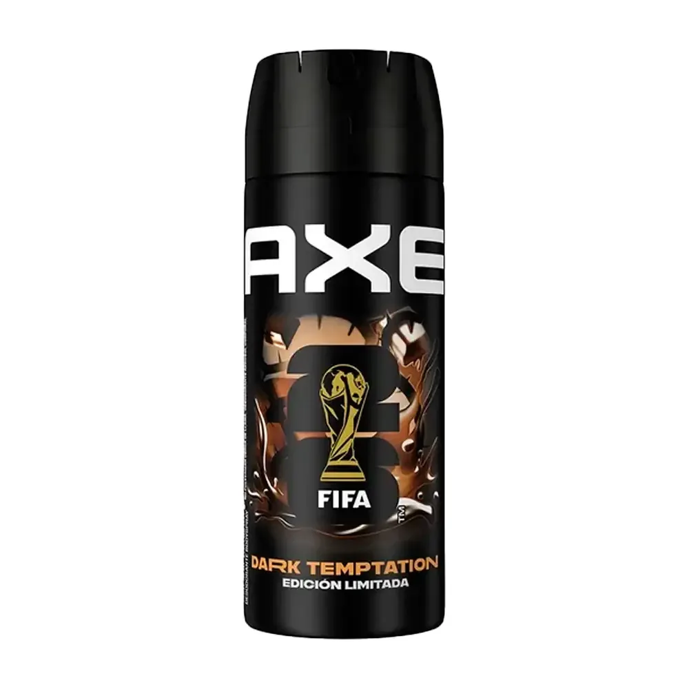 1pz Desodorante axe en aerosol, aroma dark temptation, 150ml